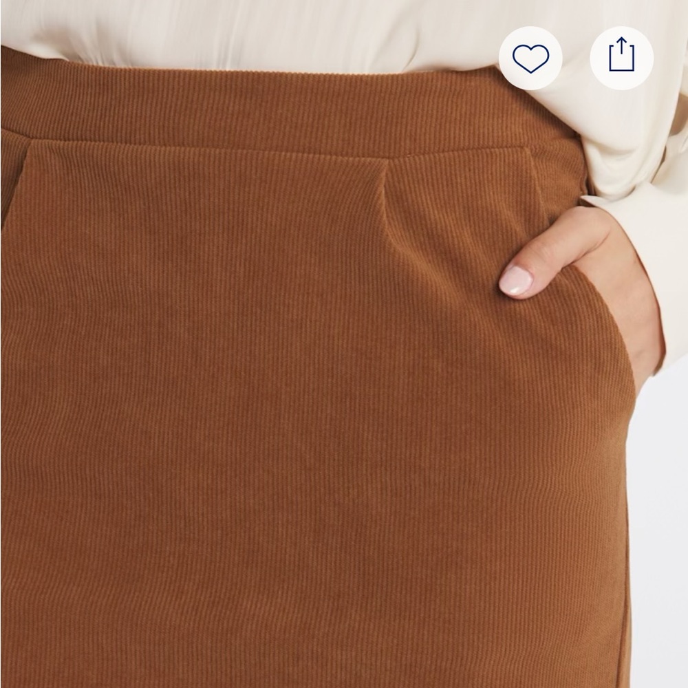 Gilli Tan Mini Skirt - Picture 3 of 5